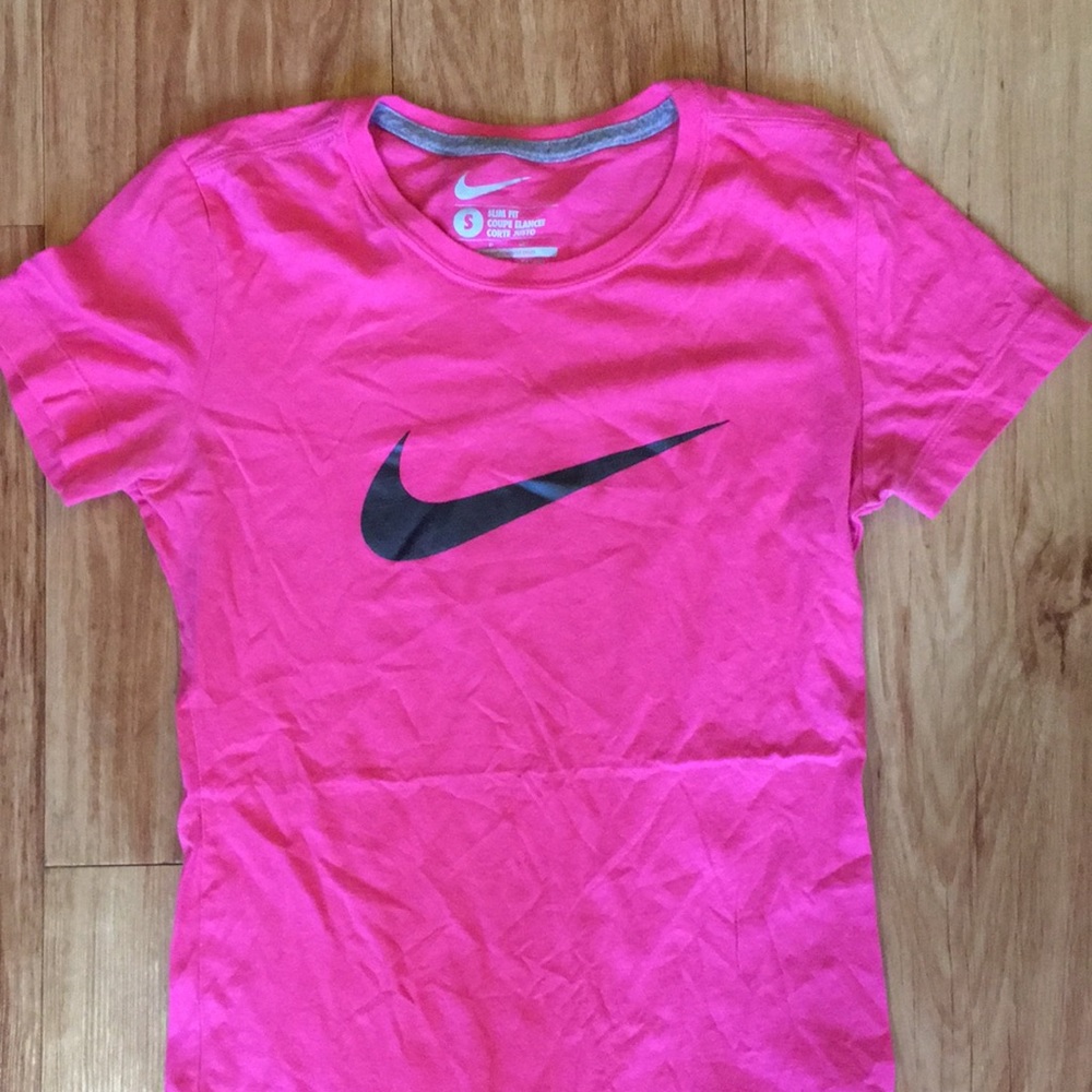 Pink Nike T Shirt
